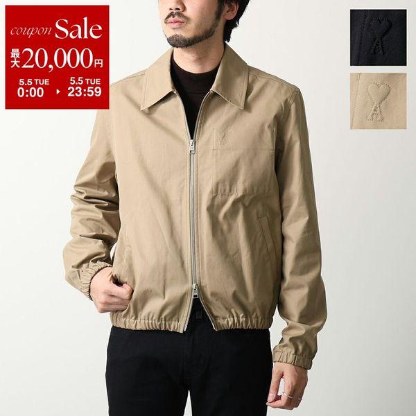 皇*★様 AMI PARIS ウール ジャケット AMI Paris Brown Boiled Wool Bomber Jacket | Harrods US