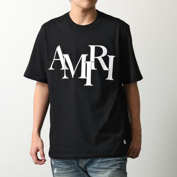AMIRI（アミリ） Tシャツ STAGGRED LOGO TEE スタッガード AMJYTE1149