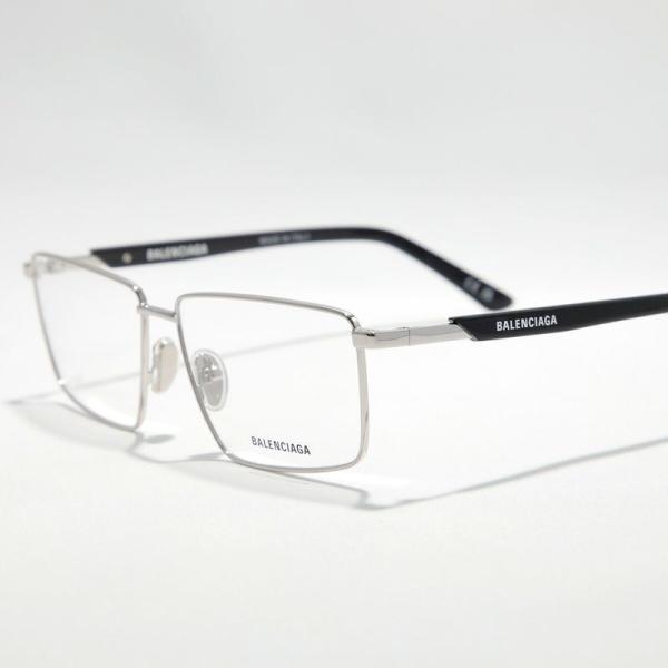 BALENCIAGA（バレンシアガ） メガネ BB0247O メンズ スクエア型 メタル