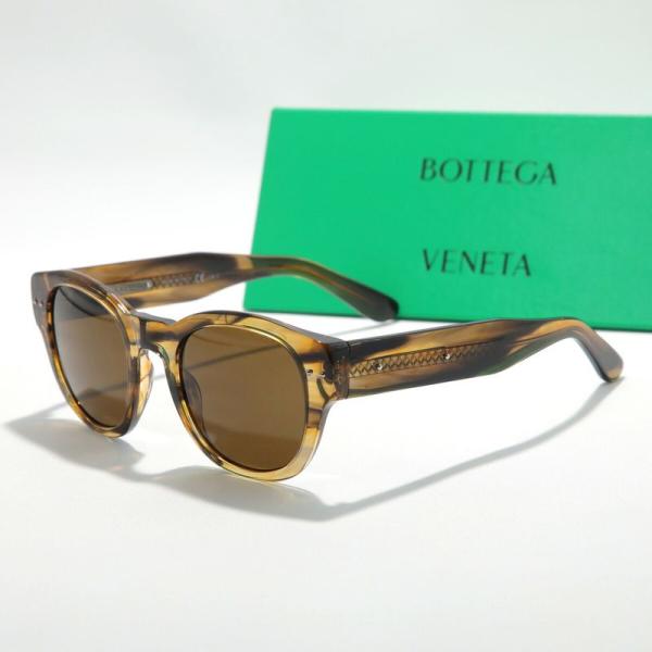 Bottega Veneta ブラウン・チェック柄 サングラス BOTTEGA VENETA（ボッテガ・ヴェネタ） サングラス BV0082S レディース