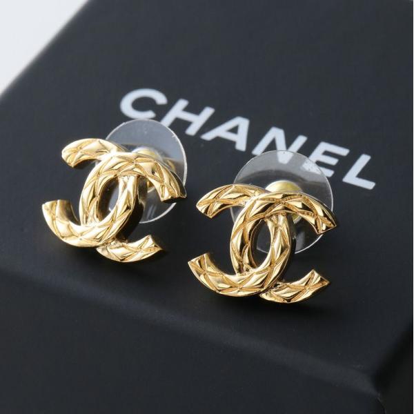 シャネル CHANEL cocoマーク ピアス 刻印あり シャネル CHANEL ピアス ココマーク ロゴピアス CHANEL PIERCE GOLD