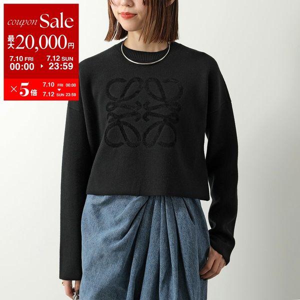 国内正規品 LOEWE アナグラム ショート丈ニット LOEWE（ロエベ） セーター ANAGRAM アナグラム S359Y14KJM レディース