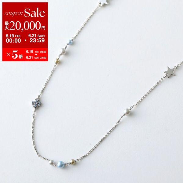 TORY BURCH（トリーバーチ） ネックレス DELICATE KIRA PEARL AND PAVE