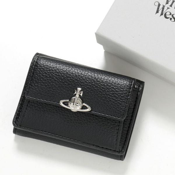 Vivienne 財布 Executive Clasp 二つ折りウォレット - ブラック | Vivienne Westwood®