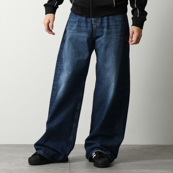 Diesel ディーゼル　デニムパンツ DIESEL (ディーゼル) ボタンフライ リラックスフィット デニムパンツ D