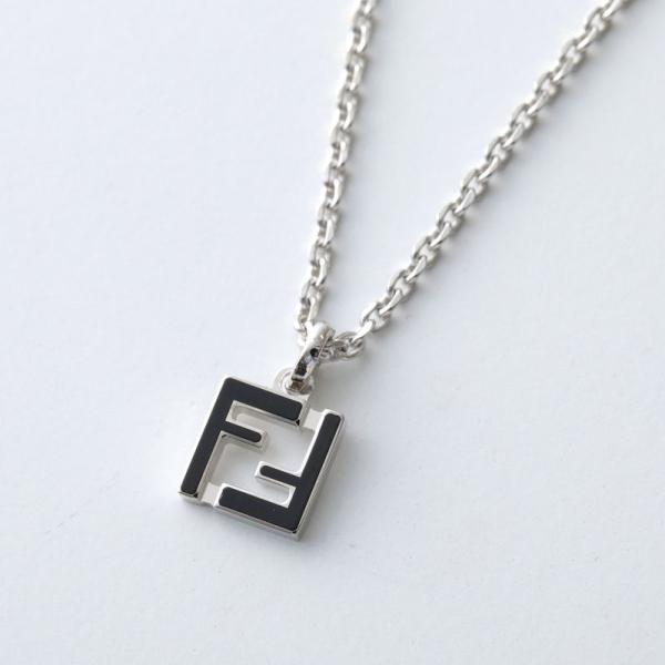 FENDI（フェンディ） ネックレス 7AK013 B09 メンズ FFロゴ ペンダント