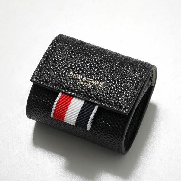 【未使用近✨️】トムブラウン AirPodsケース ケース ブラック THOM BROWNE（トム ブラウン） イヤホンケース MAW135A 00198