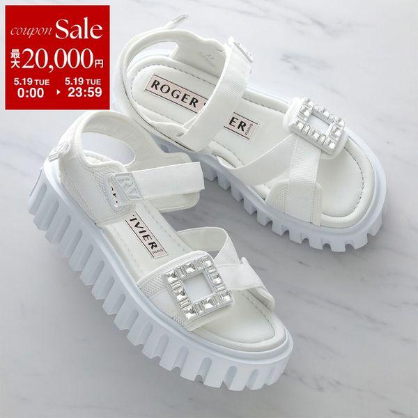 Roger Vivier サンダル Roger Vivier（ロジェヴィヴィエ） サンダル VIV'GO THICK TREKKY