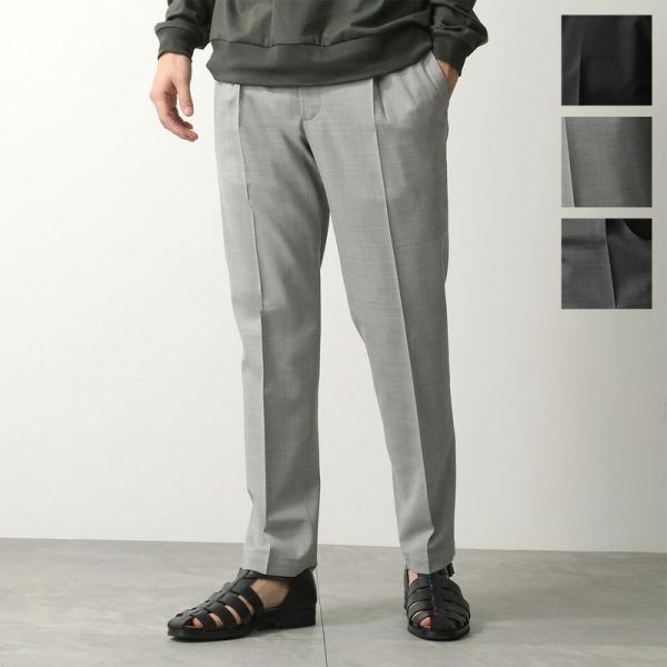 BRIGLIA 1949 ブリリア 1949 イージーパンツ WIMBLEDONS 300082 メンズ サマーウール スラックス テーパード ストレッチ カラー4色