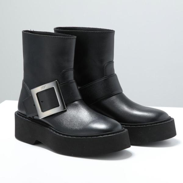 Roger VIVIER美品‼️ブーツ Roger Vivier（ロジェヴィヴィエ） ショートブーツ VIV RANGERS HIGH