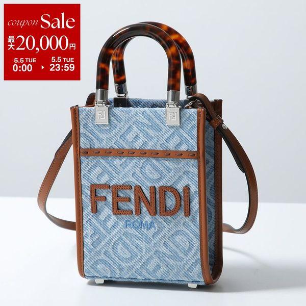 【美品】FENDI フェンディ ズッカ 2way ショルダーバッグ ヴァニティ FENDI（フェンディ） （未使用 展示品）フェンディ バゲット
