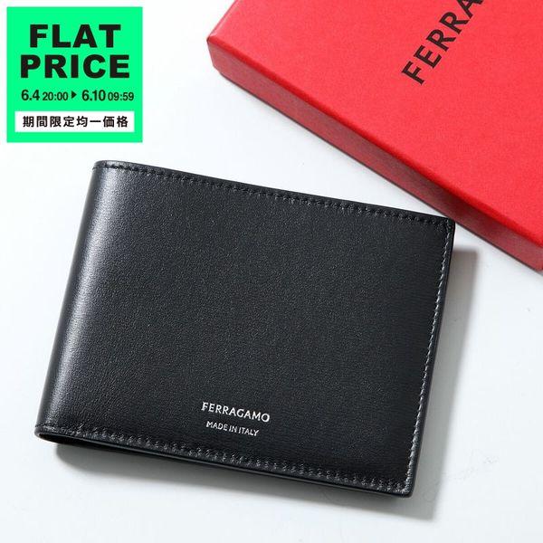 FERRAGAMO（フェラガモ） 二つ折り財布 66 1325 770089 メンズ レザー