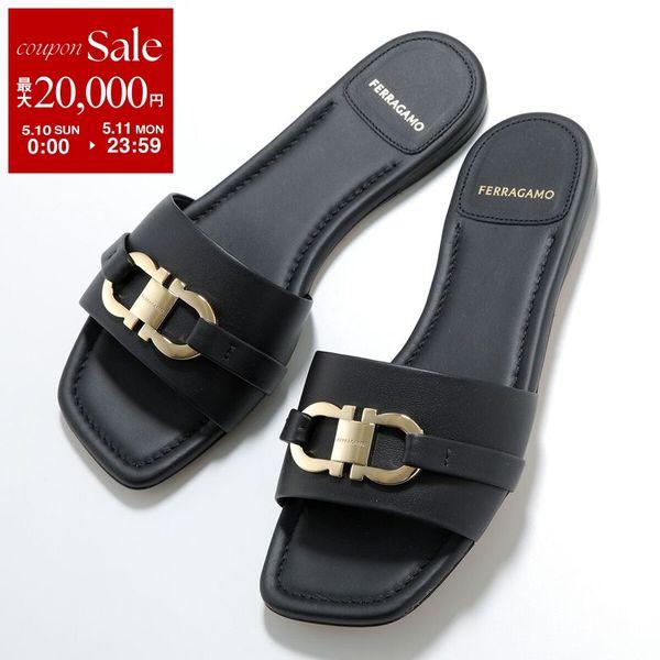 FERRAGAMO（フェラガモ） サンダル LEAH 769636 レディース レザー