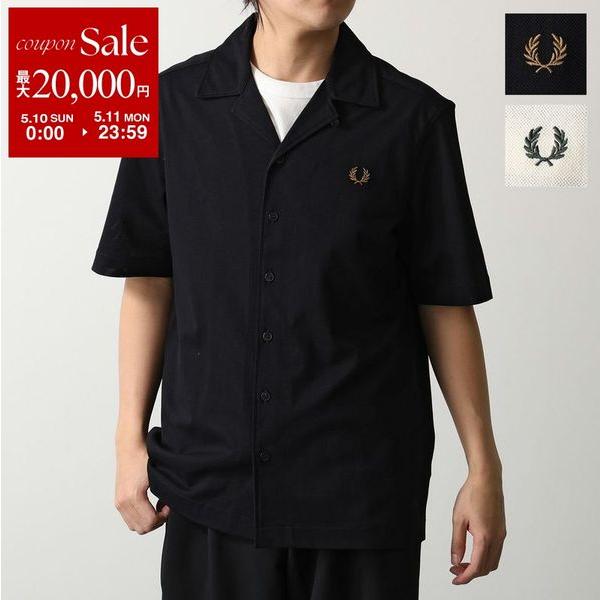 FRED PERRY（フレッドペリー） シャツ Compress Mesh Rever Collar Sh