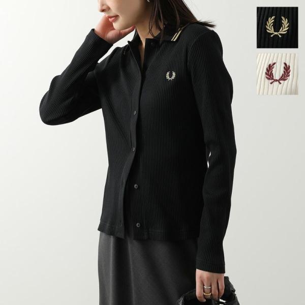 FRED PERRY（フレッドペリー） ポロシャツ Button Through Rib Polo