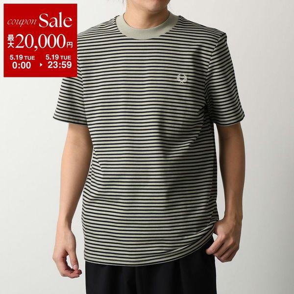 FRED PERRY（フレッドペリー） Tシャツ FINE STRIPE HEAVYWEIGHT