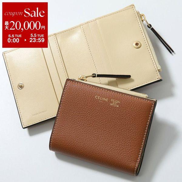 CELINE（セリーヌ） 二つ折り財布 L100H2O54.GHD1 レディース レザー