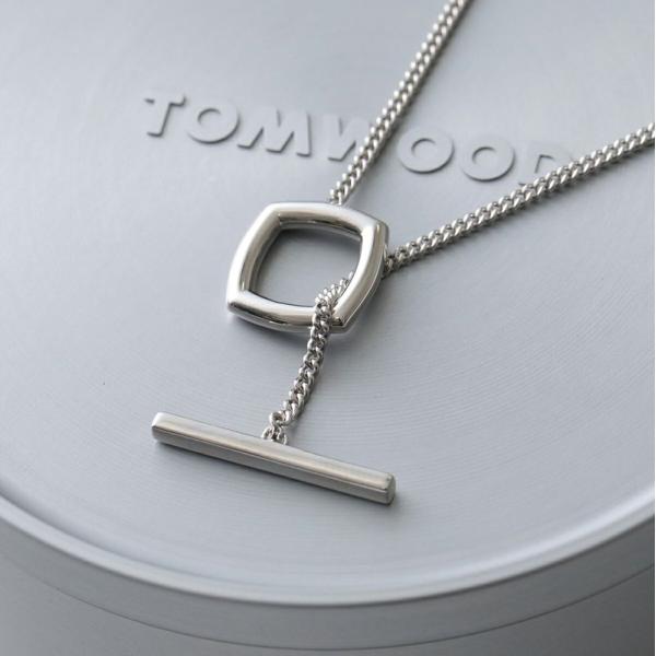 トムウッド　ペンダント&チェーン　まとめ売り TOM WOOD（トムウッド） ネックレス Frame Pendant フレーム 20.5