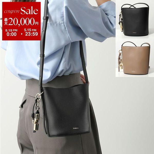 FURLA レザー ミニ ショルダーバッグ FURLA（フルラ） バッグ カプリッチョ レザー チェーン クロスボディー