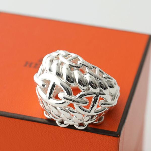 HERMES シェーヌダンクル リング HERMES（エルメス） リング シェーヌダンクル マルチチェーン Chaine d