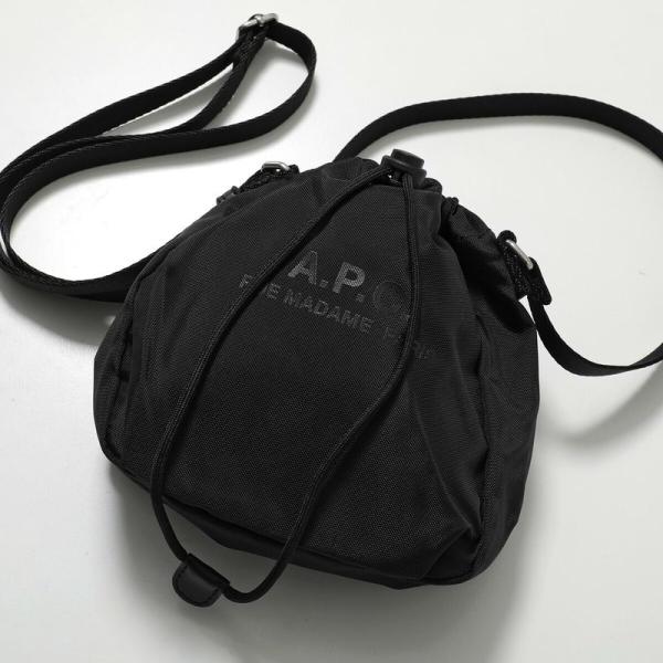 新品未使用 アーペーセーA.P.C ボディバッグ サコッシュブラック A.P.C.（アーペーセー） APC A.P.C. クロスボディポーチ BACKSATGE