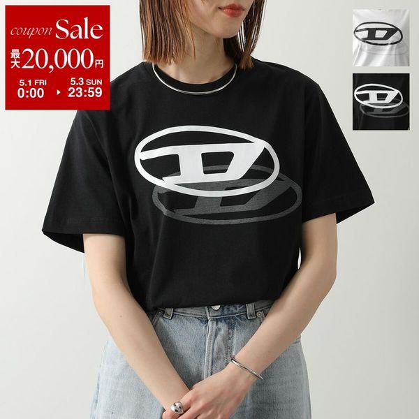 DIESEL KIDS ディーゼル キッズ 半袖 Tシャツ TVALE OVER J02601 00YI9 レディース ガールズ コットン カットソー クルーネック プリント