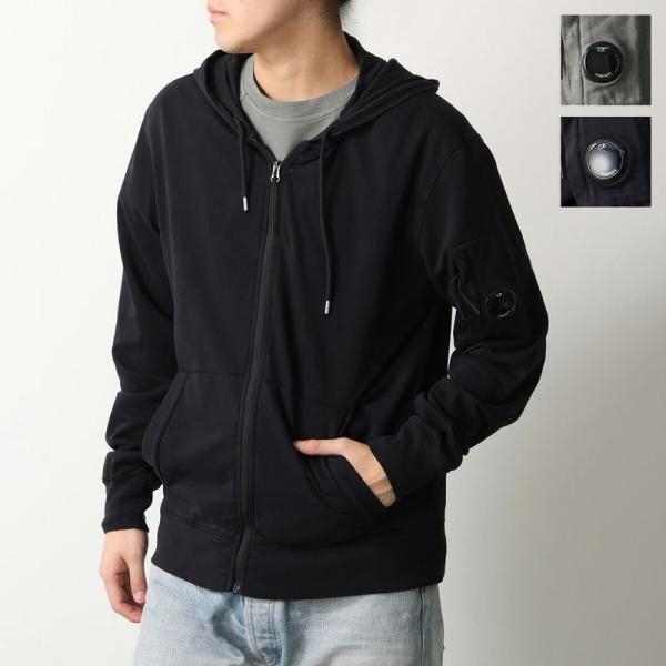C.P. COMPANY（シーピーカンパニー） パーカー LIGHT FLEECE ZIP