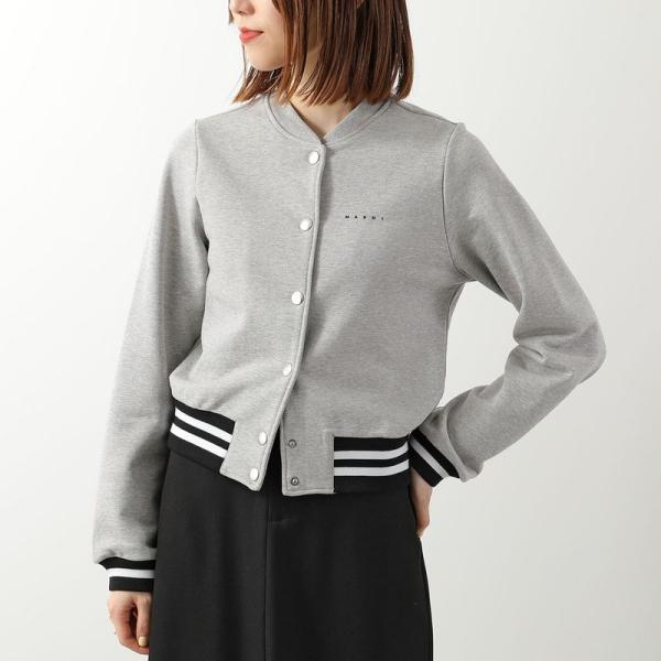未使用タグあり marni ボンディング　ノーカラー　ブルゾン　ショート丈 MARNI（マルニ） MARNI KIDS キッズ ボンバージャケット M01681 M00V0