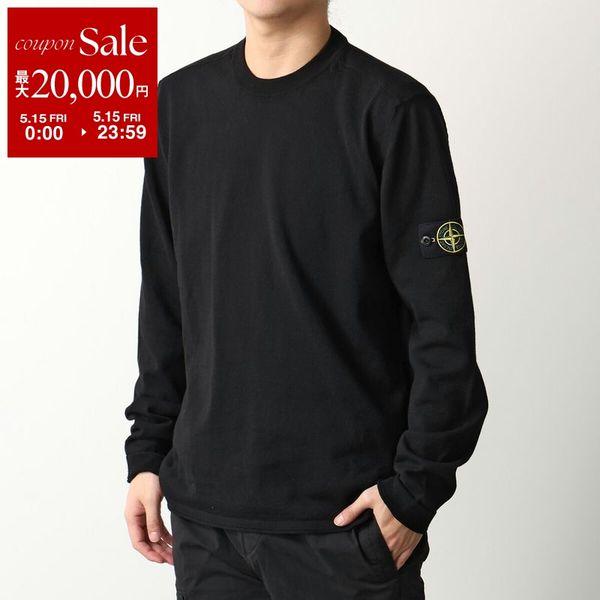 Stone  長袖ニット STONE ISLAND (ストーンアイランド) メンズ ニット 長袖 袖ロゴ クルー