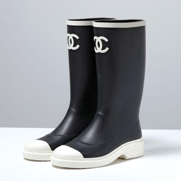 CHANEL（シャネル） レインブーツ G39620 B23123 レディース ロング