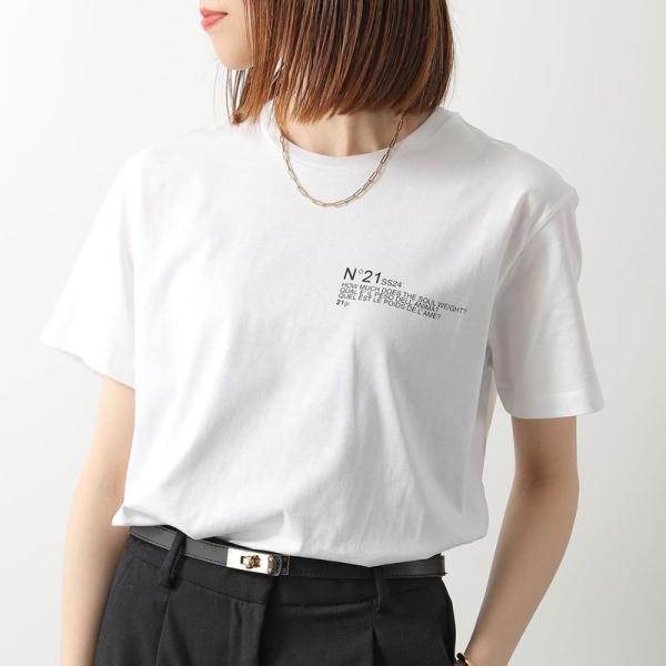 ヌメロ ヴェントゥーノ 半袖カットソー 40 N°21（ヌメロヴェントゥーノ） 半袖 Tシャツ F052 6328 レディース