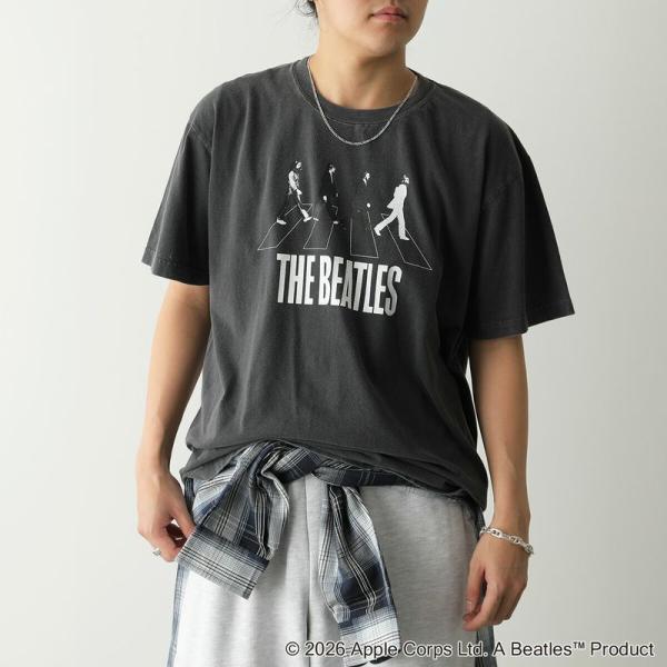 THE BEATLES 半袖Tシャツ　ブラック　Mサイズ相当 GOOD ROCK SPEED（グッドロックスピード） Tシャツ 26BTL002W メンズ