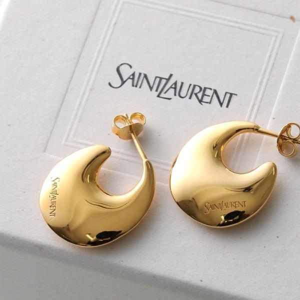 SAINT LAURENT サンローラン フープピアス 823709 Y1500 レディース