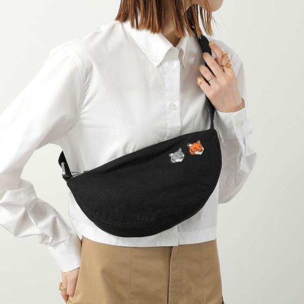 美品 メゾンキツネ MAISON KITSUNE 2way ボディバッグ s-musee_380402118