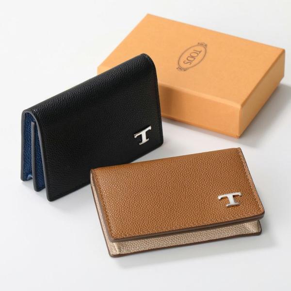TOD'S（トッズ） TODS 名刺入れ T TIMELESS Tタイムレス
