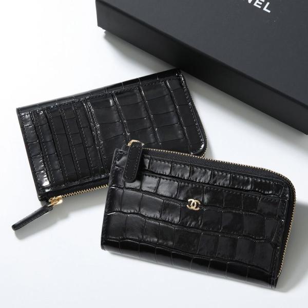 CHANEL シャネル 美品 財布 シャネル)フラップ ウォレット ミディアム財布☆AP3398☆ (CHANEL