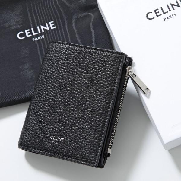 CELINE（セリーヌ） 二つ折り財布 10E493GTH.38SI メンズ コンパクト