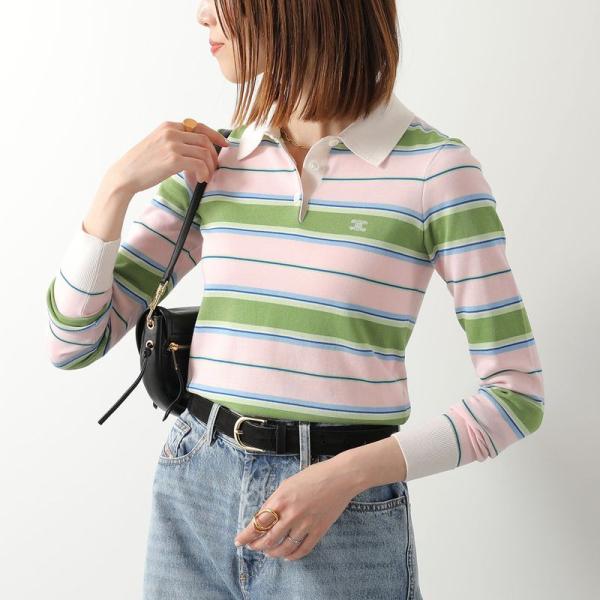 CELINE（セリーヌ） ポロセーター RY0TF3B21.GKF0 レディース ボーダー