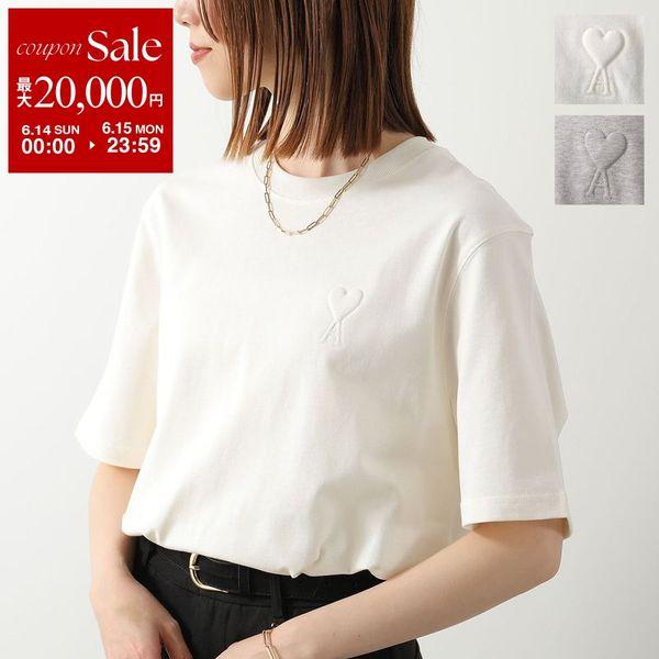 美品✨️AMI PARIS　Ami de Coeur　半袖クルーネックTシャツ M AMI Alexandre Mattiussi ami paris アミパリス 半袖 Tシャツ AMI DE