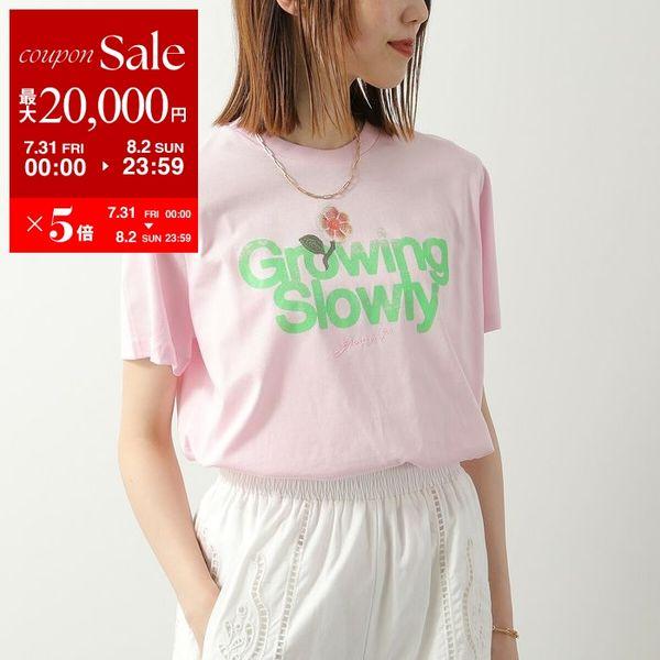 GANNI（ガニー） Tシャツ Basic Cotton Jersey Growing slowly