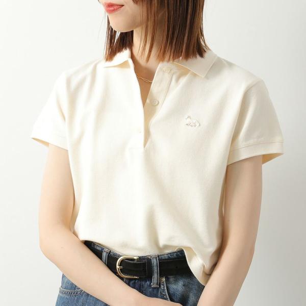 MAISON KITSUNE（メゾン キツネ） ポロシャツ BABY FOX CROPPED