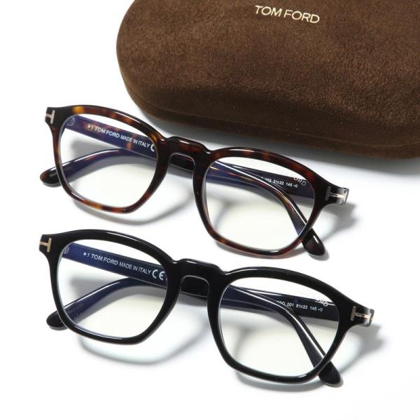 トムフォード メガネ ウェリントン グレー イタリア製 ブルーライトカット TOM FORD（トムフォード） メガネ TF6033-B FT6033-B メンズ