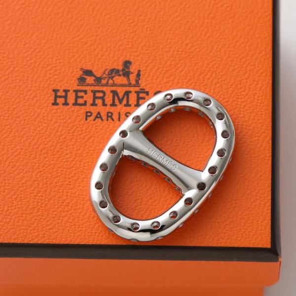 HERMES（エルメス） スカーフリング ミニ シェーヌダンクル ペルフォレ