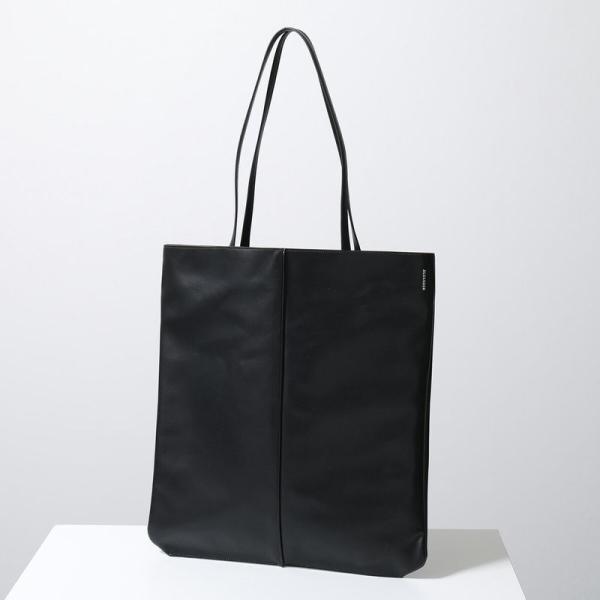 JIL SANDERジルサンダー　ブラックレザートートバッグ JIL SANDER（ジルサンダー） トートバッグ LINEA リネア J08ZL0008