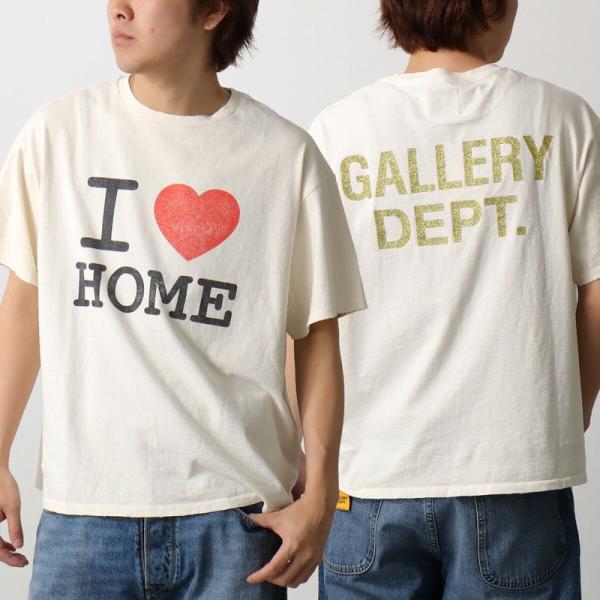 GALLERY DEPT ギャラリーデプト Tシャツ I LOVE HOME TOP032 メンズ