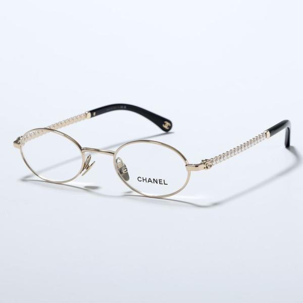 CHANEL（シャネル） メガネ 2228H レディース オーバル型 メタル