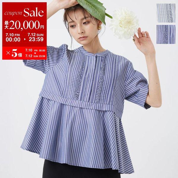DONNA BELLO  Sサイズ　ブラウス　本体定価23,000円 Torrazzo Donna（トラッゾドンナ） ブラウス 6267-380 レディース