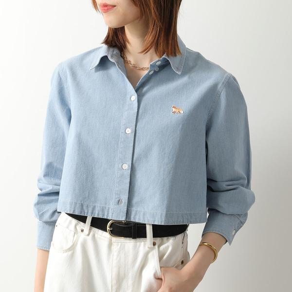 MAISON KITSUNE（メゾン キツネ） シャンブレーシャツ QW00402 WC5006