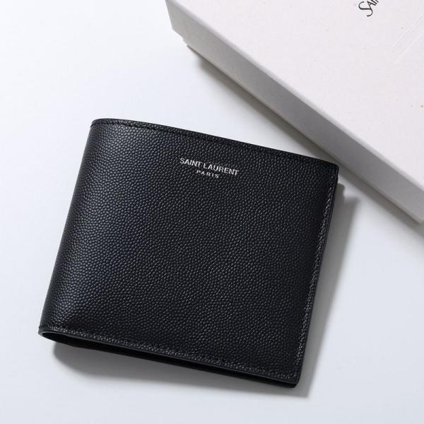 SAINT LAURENT サンローラン 二つ折り財布 396307 BTY0N メンズ 小銭