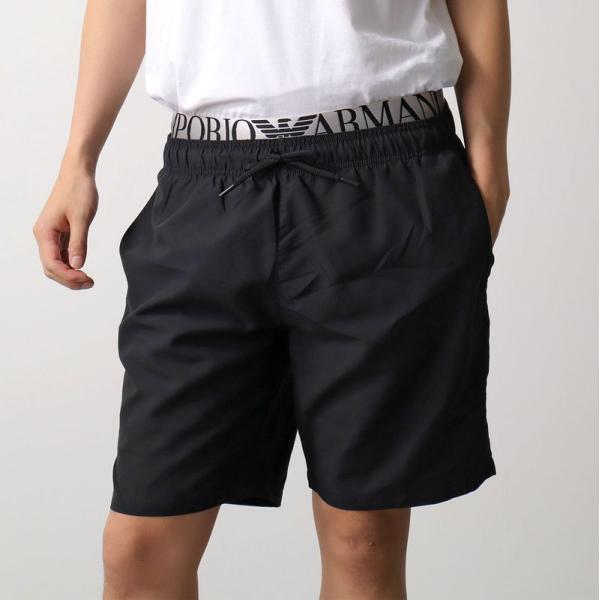 「エンポリオアルマーニ」新品 ジャケット＋ショートパンツ インポートM(日本L) EMPORIO ARMANI エンポリオアルマーニ スイムショーツ BOXER BEACHWEAR